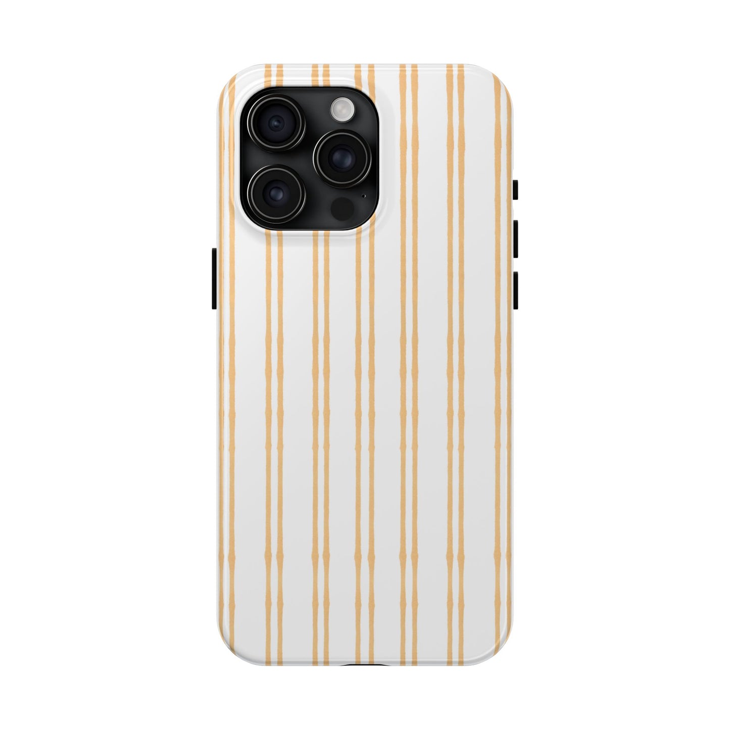Double Stripe Yellow Phone Case