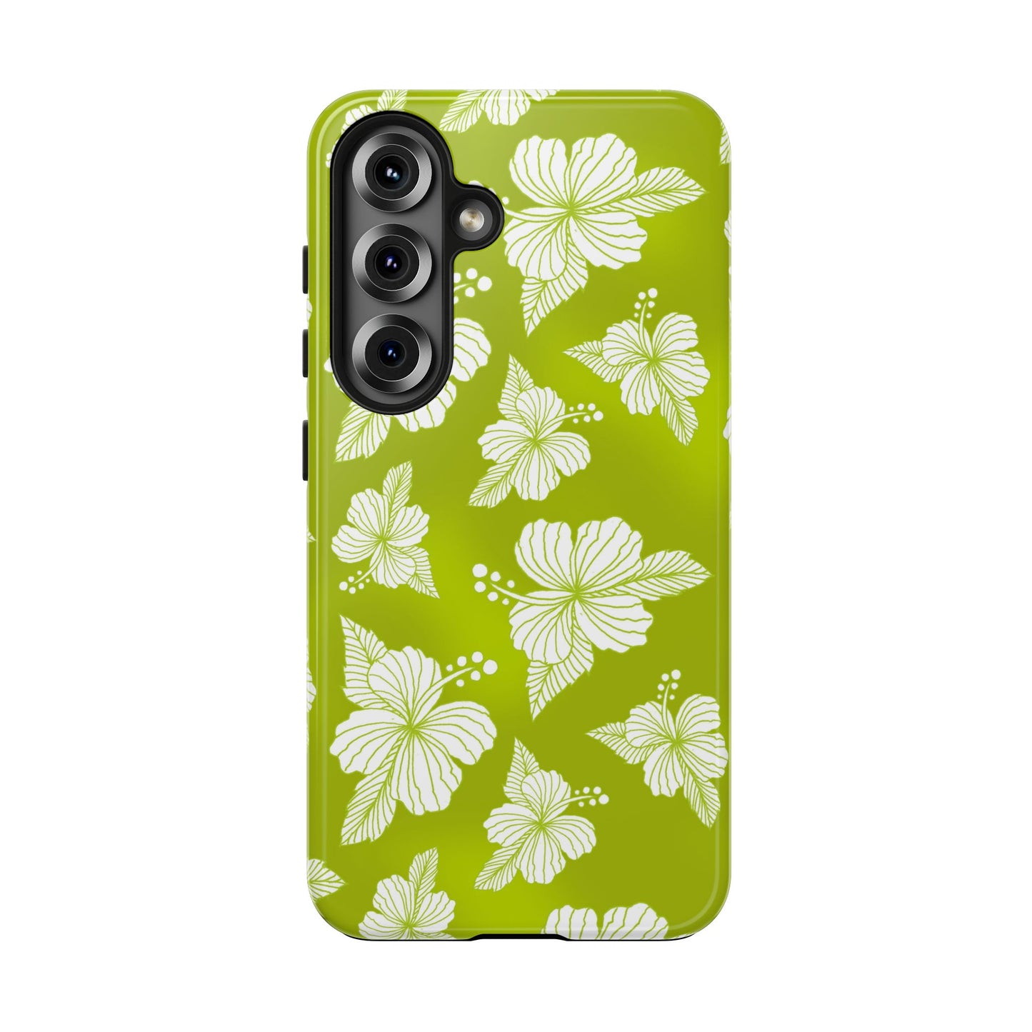 Hibiscus Green Phone Case