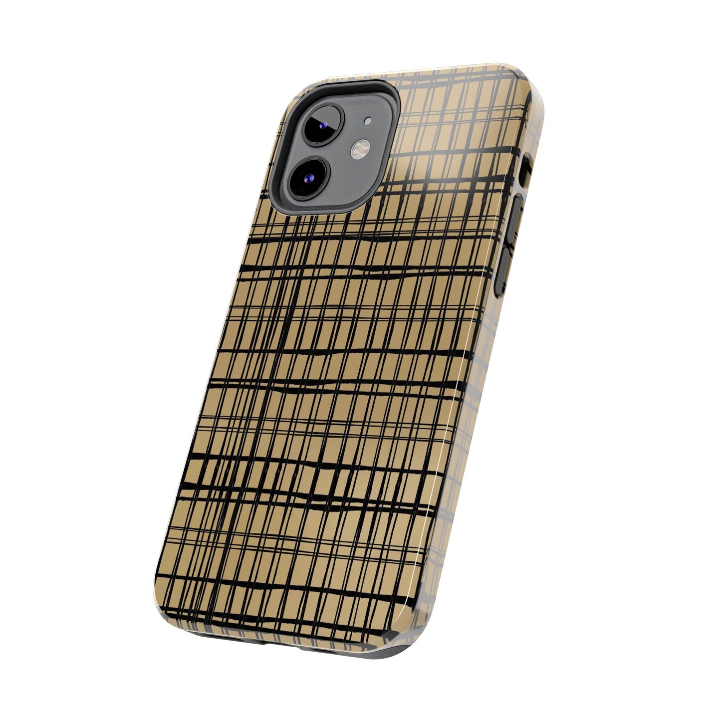 Doggie Fence Tan Phone Case