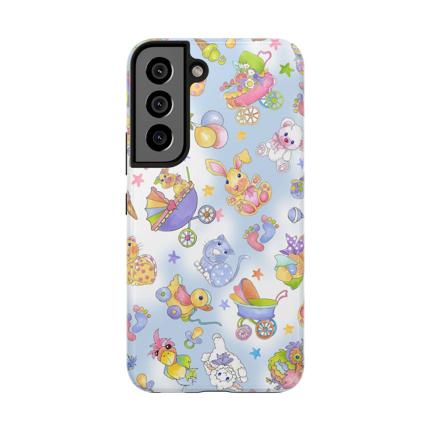 Busy Baby Blue Sky Phone Case