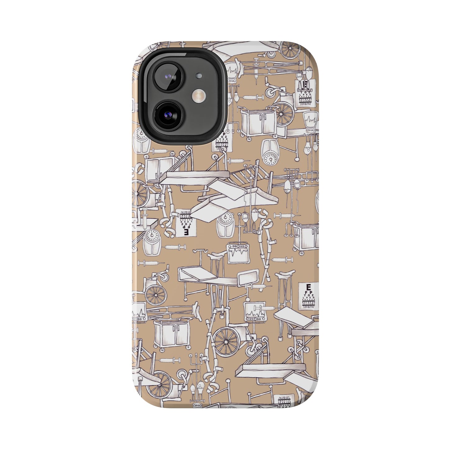 Essentials Khaki / White Phone Case