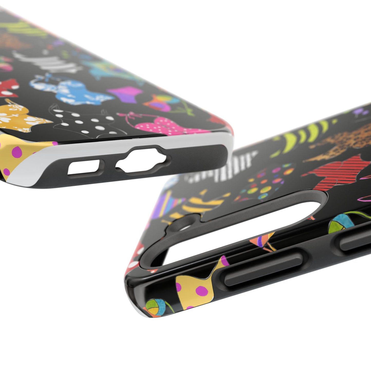 Assorted Suits Black Phone Case