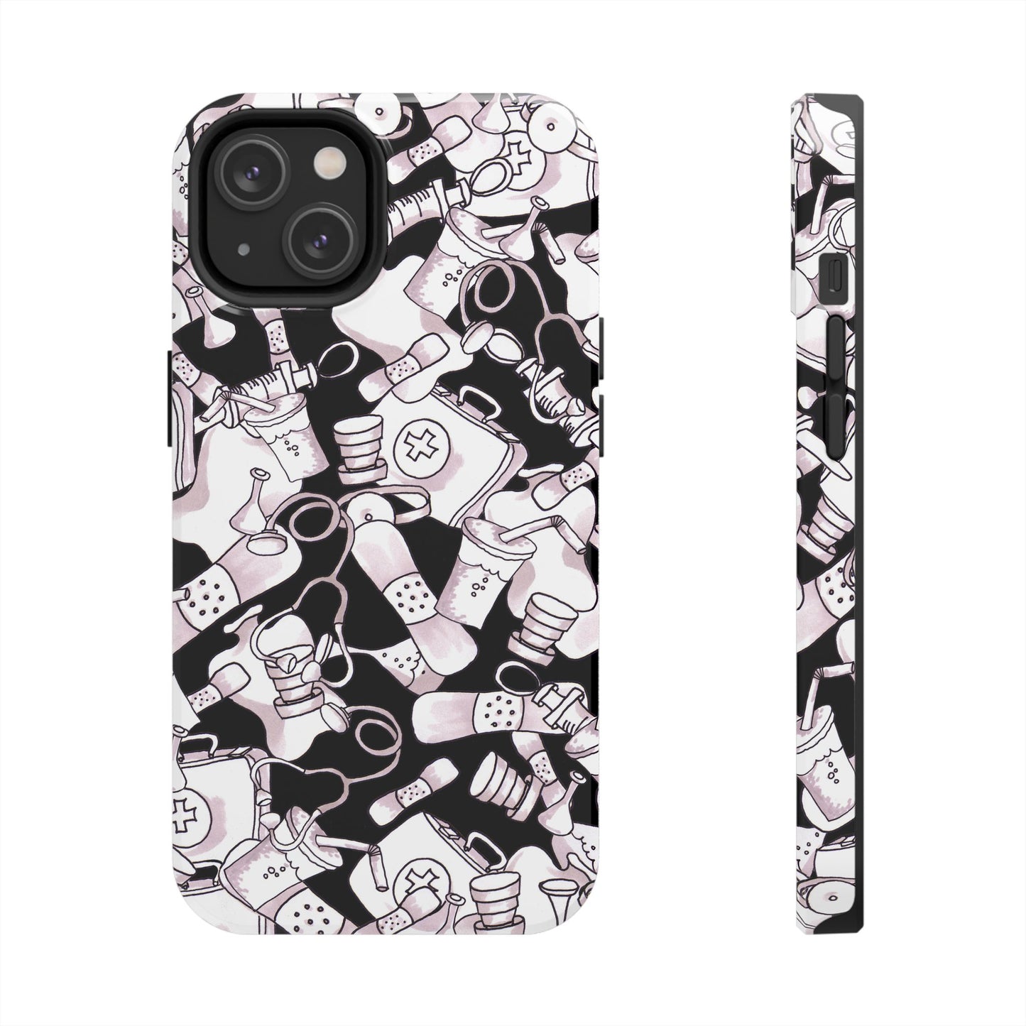 Med Stuff Black Phone Case
