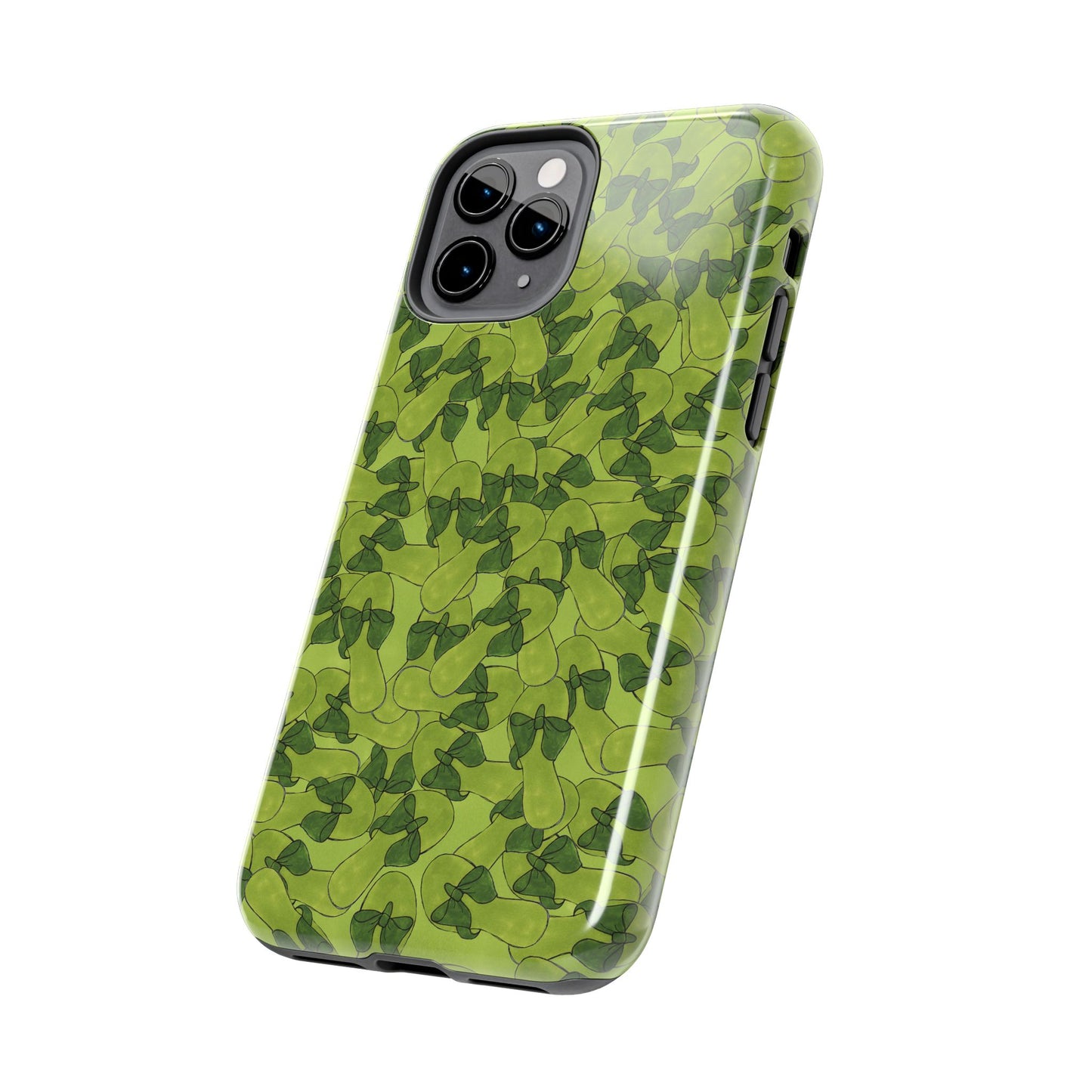 Green Flip Flops Phone Case