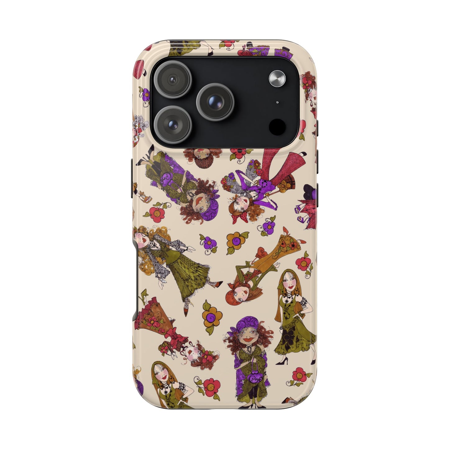 Tossed Gypsies Muslin Phone Case