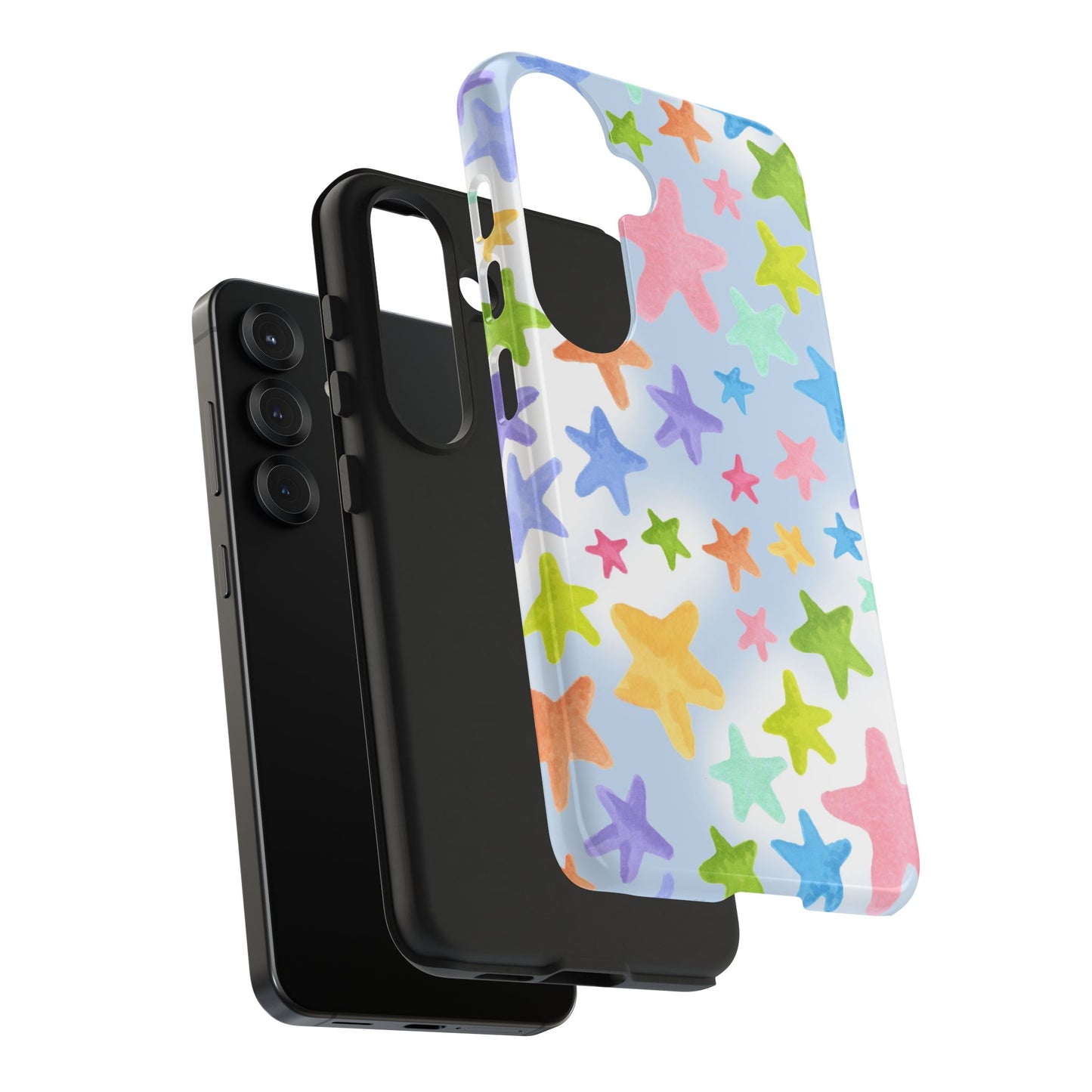 Happy Stars Blue Sky Phone Case