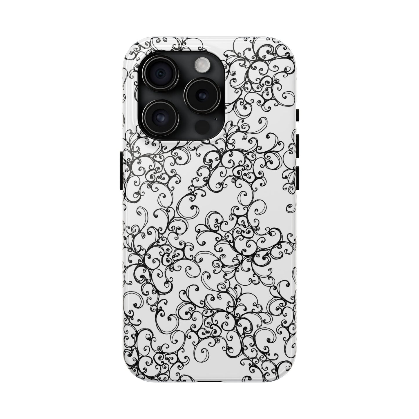 Poodle Scroll Phone Case