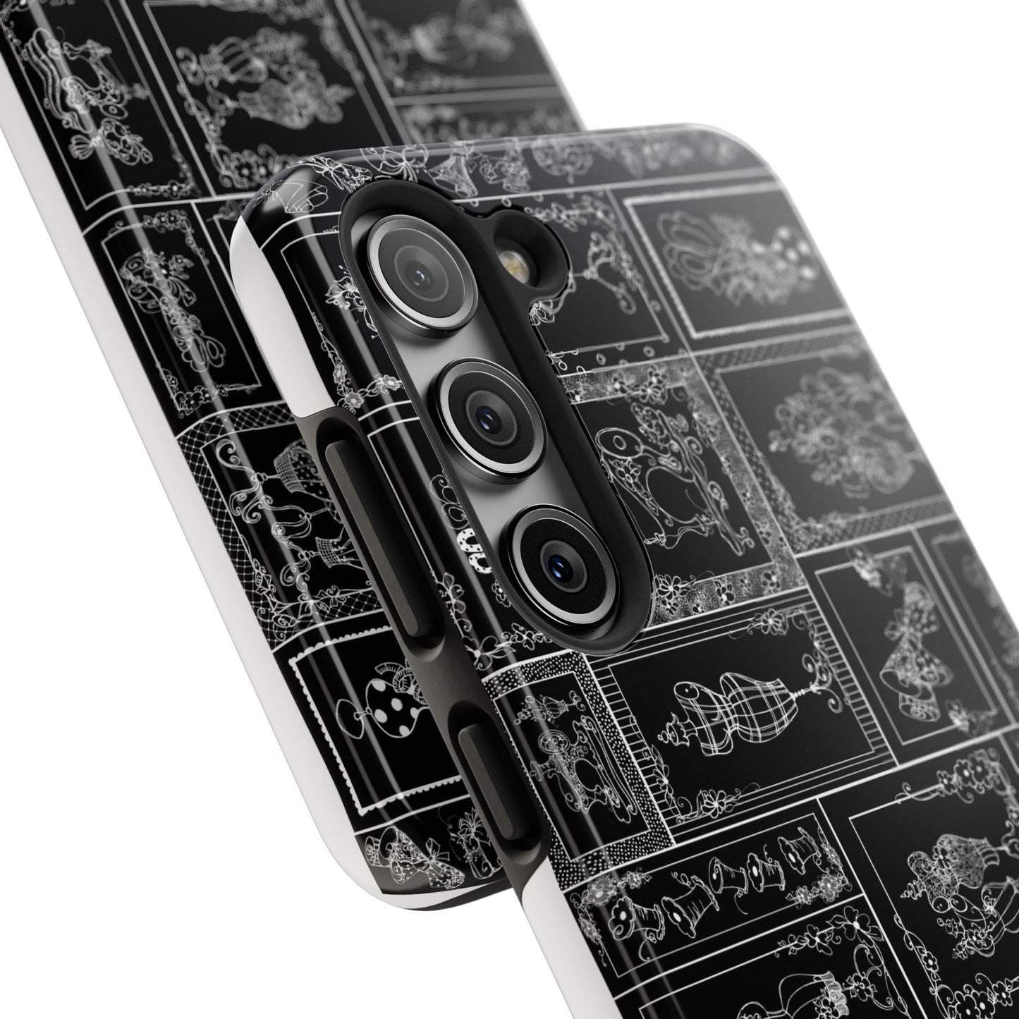 Sew Fancy Black Phone Case
