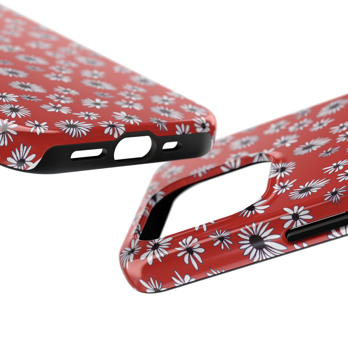 Random Daisy Red / White Phone Case