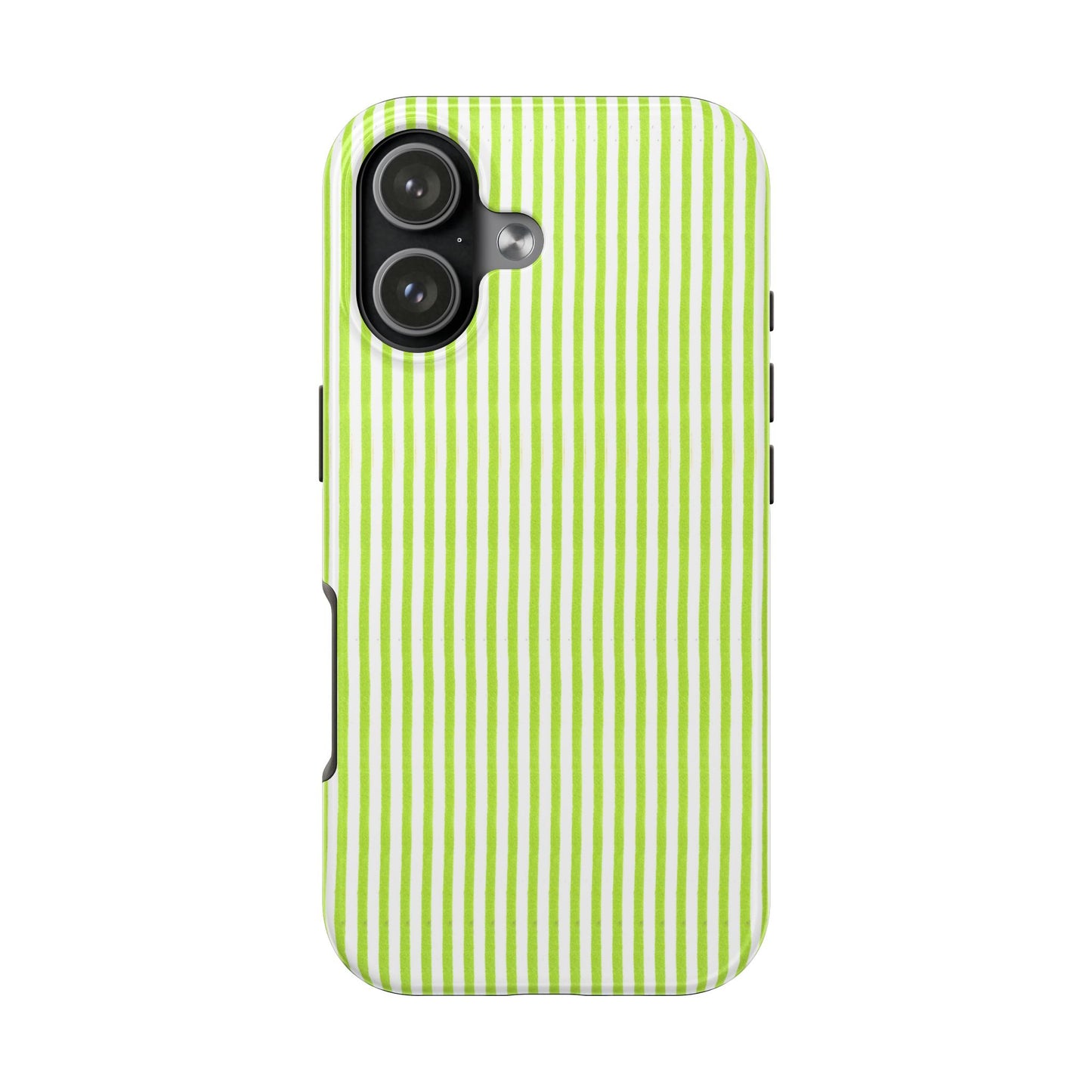 Golf Stripe Lime Phone Case