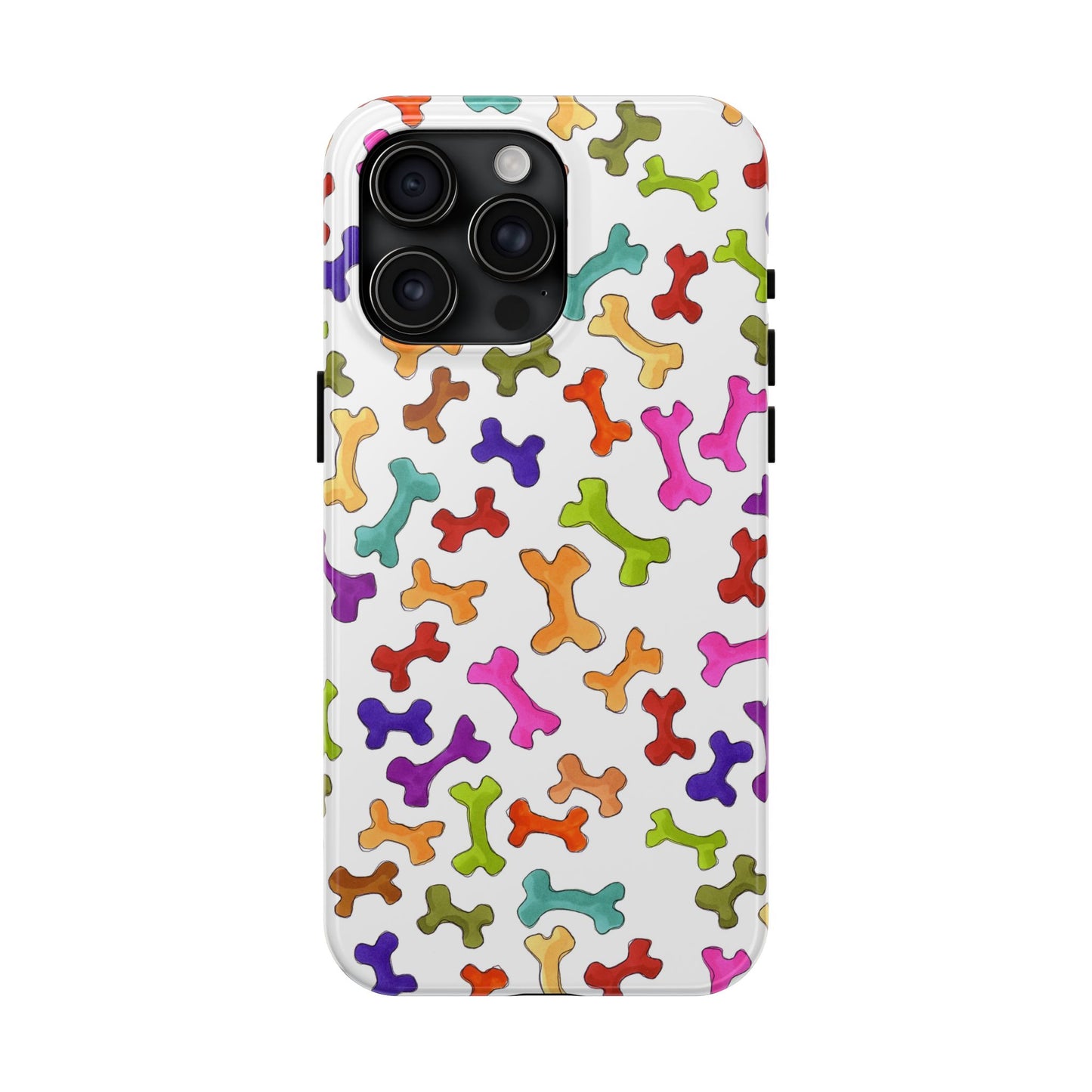 Happy Bones White Phone Case