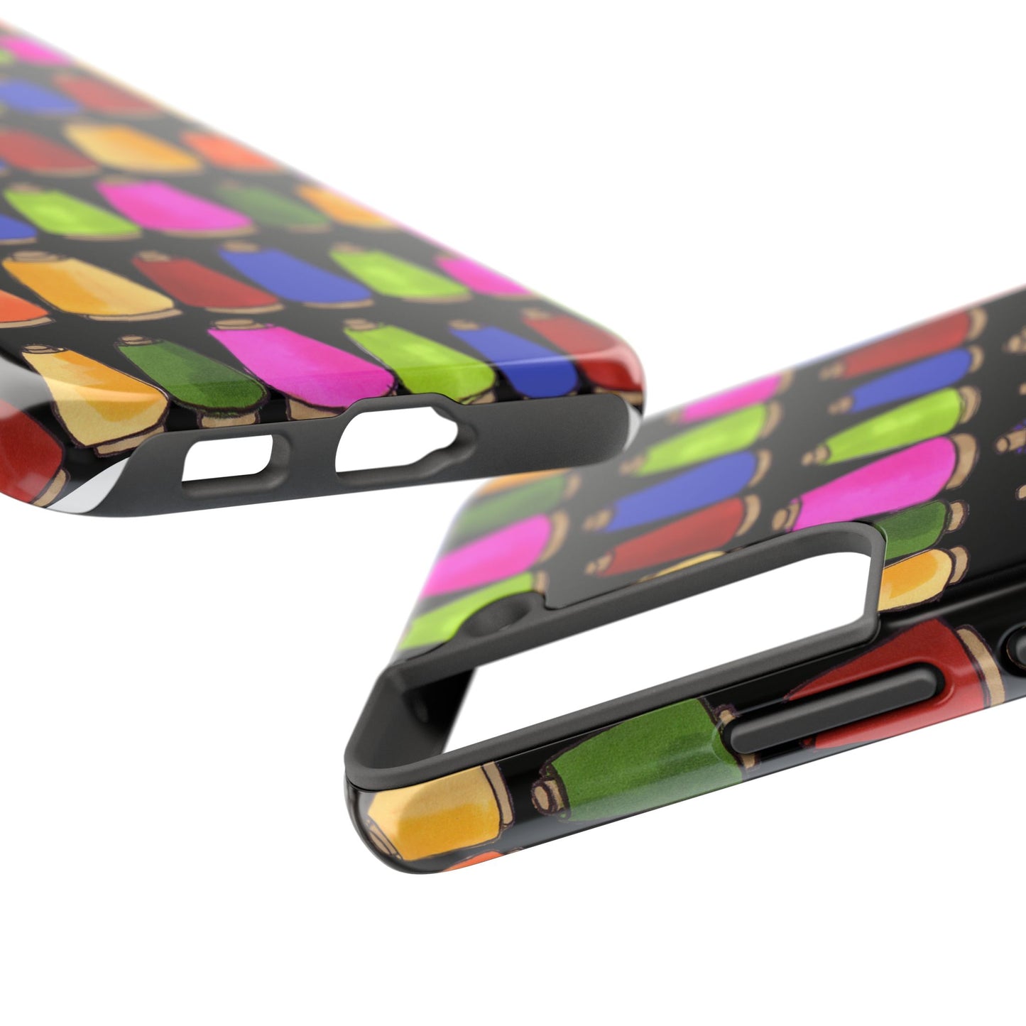 Coneiferous Black / Multi Phone Case