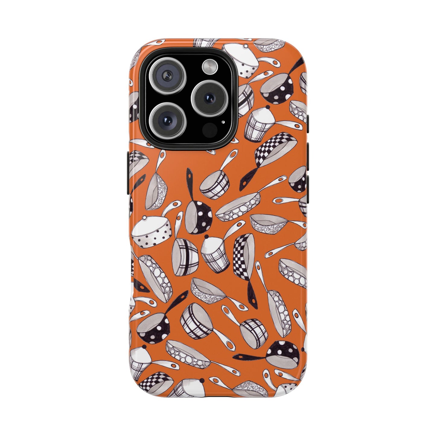 Pots & Pans Flyin' Orange Phone Case