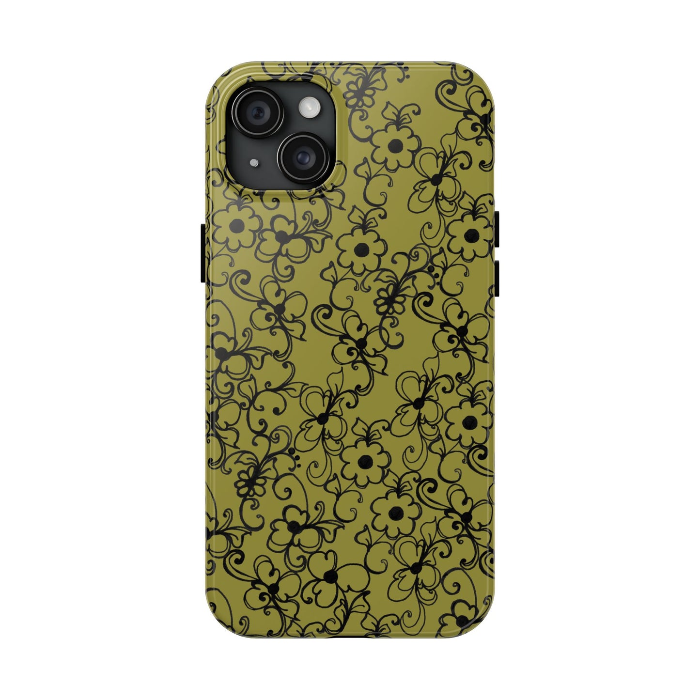 Daisy Jungle Green Phone Case