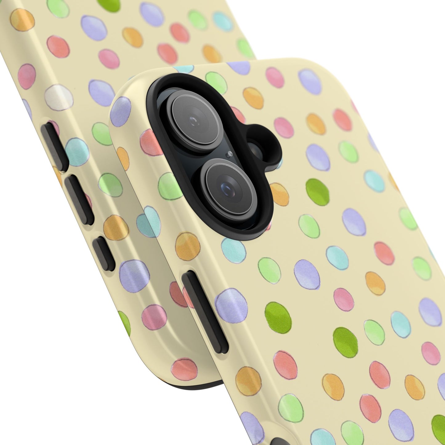 Happy Dots Yellow Phone Case