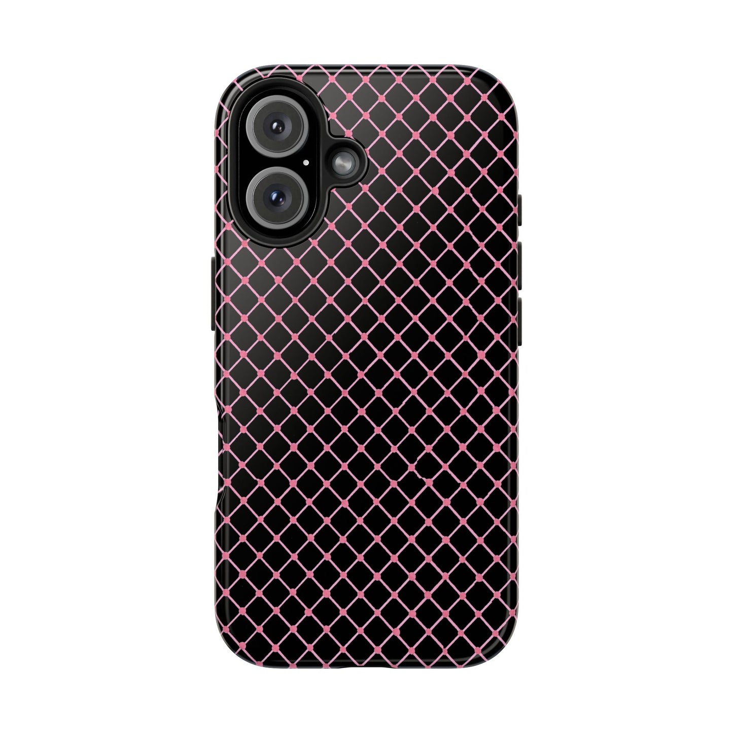 Cyclone Fence Black / Pink Phone Case