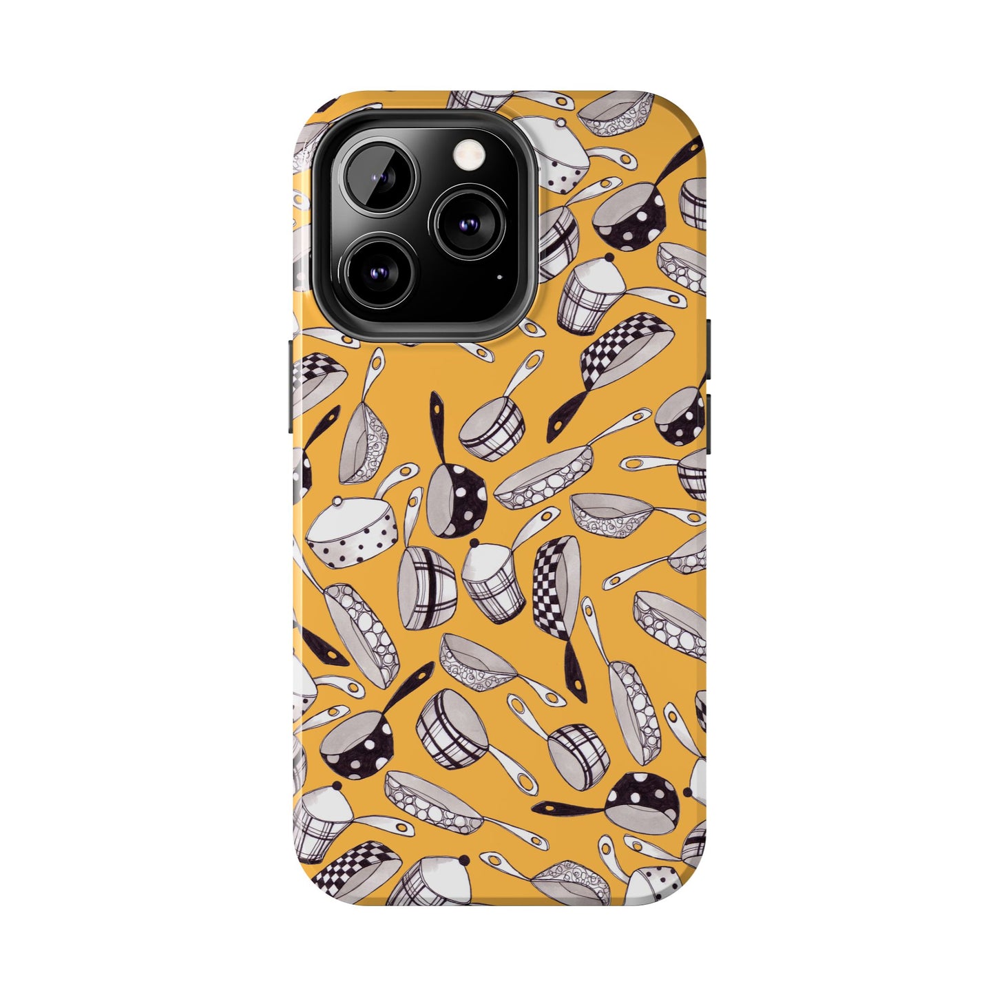 Pots & Pans Flyin' Yellow Phone Case