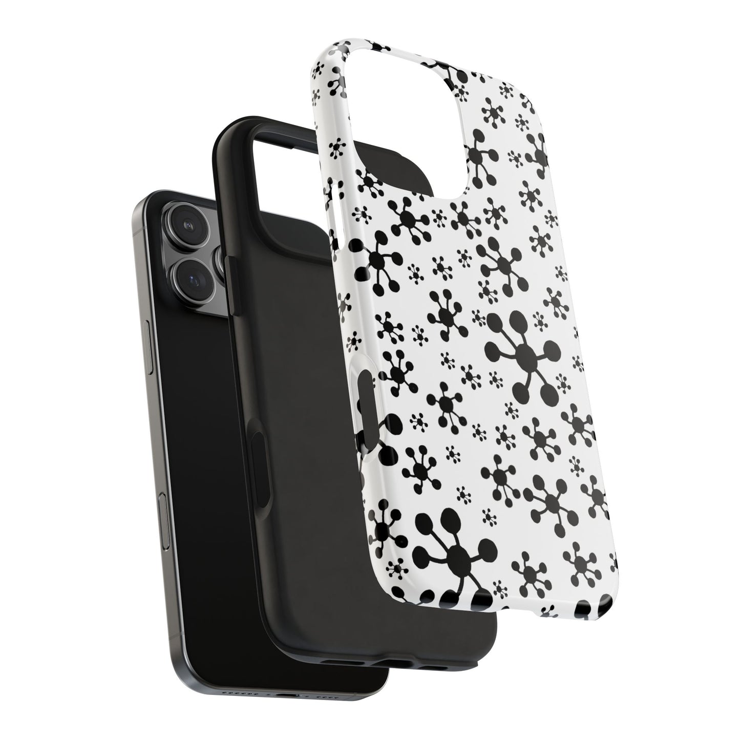 Jacks White / Black Phone Case