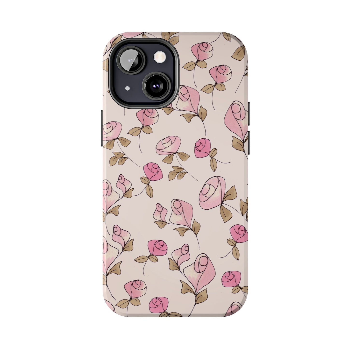 Simply Roses Pink Phone Case