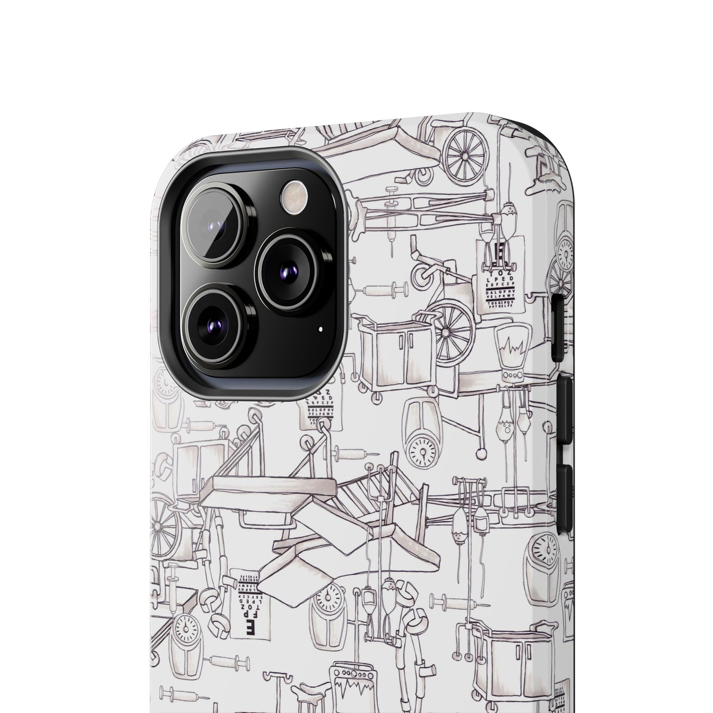 Essentials White / White Phone Case