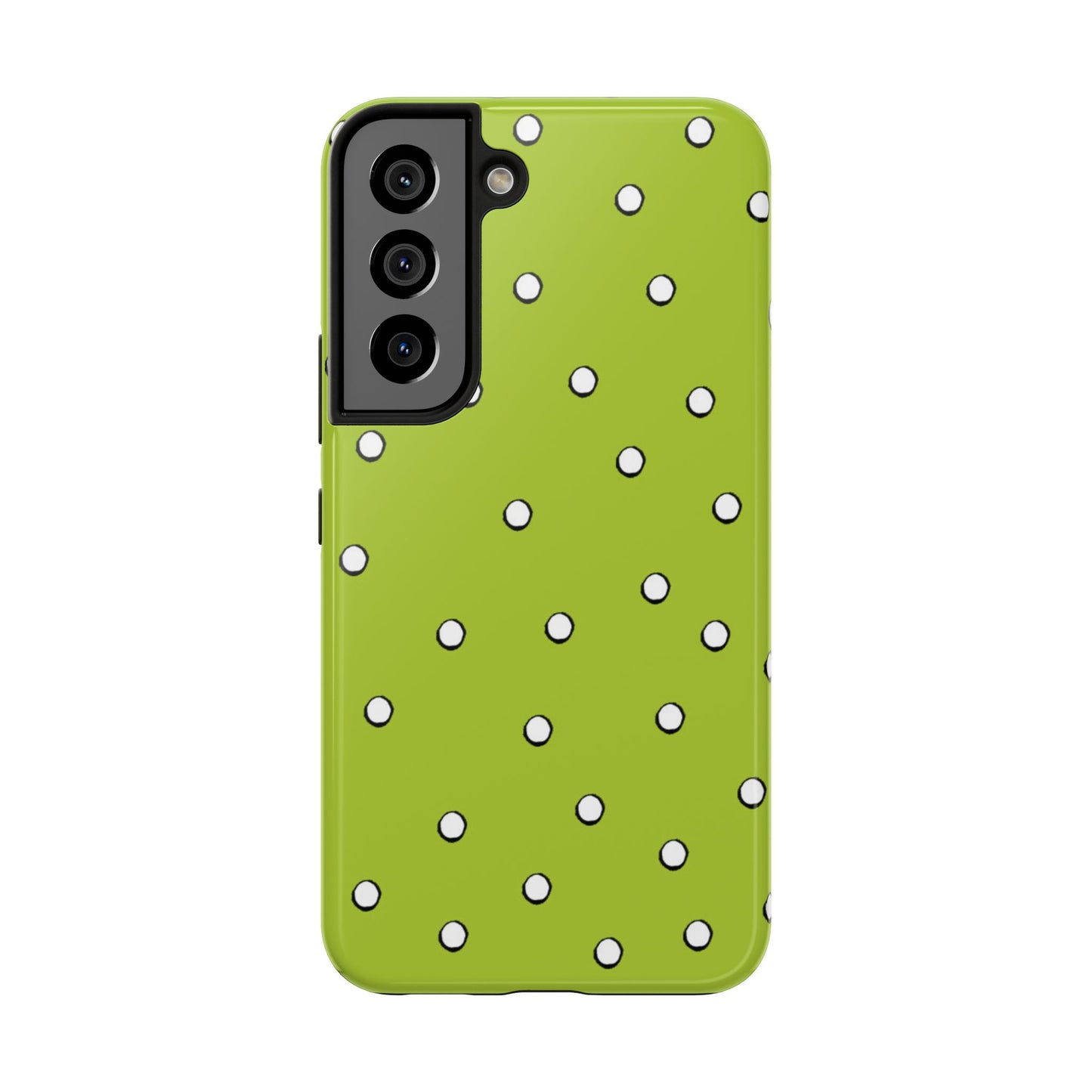 Lime Dots Phone Case