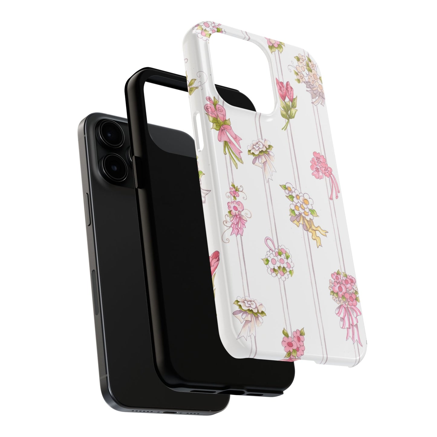 Bouquet Stripe Phone Case