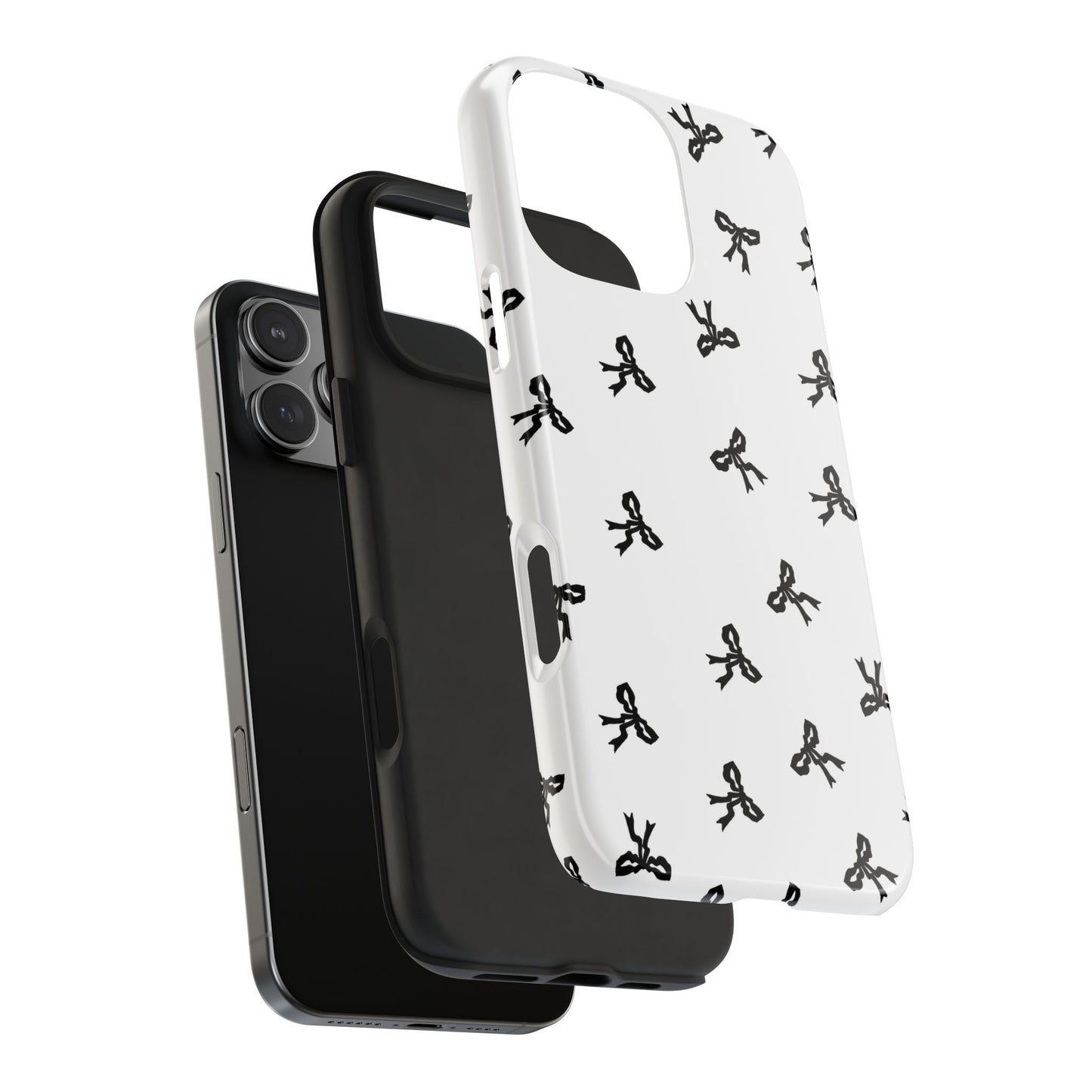 Black Bows Phone Case
