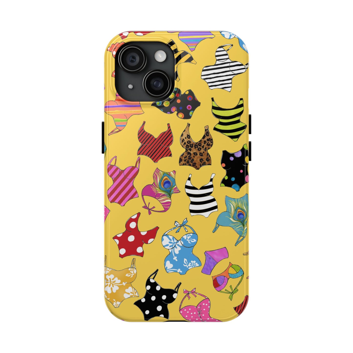 Assorted Suits Yellow Phone Case