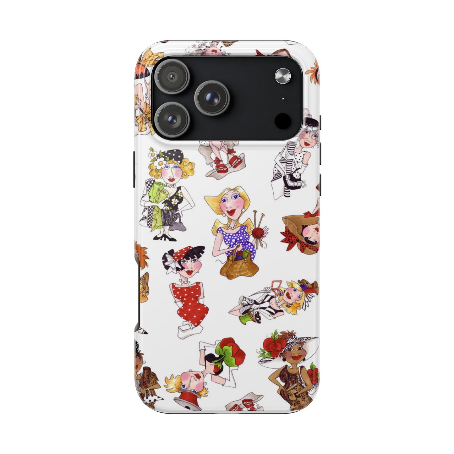 Creative Toss White Phone Case