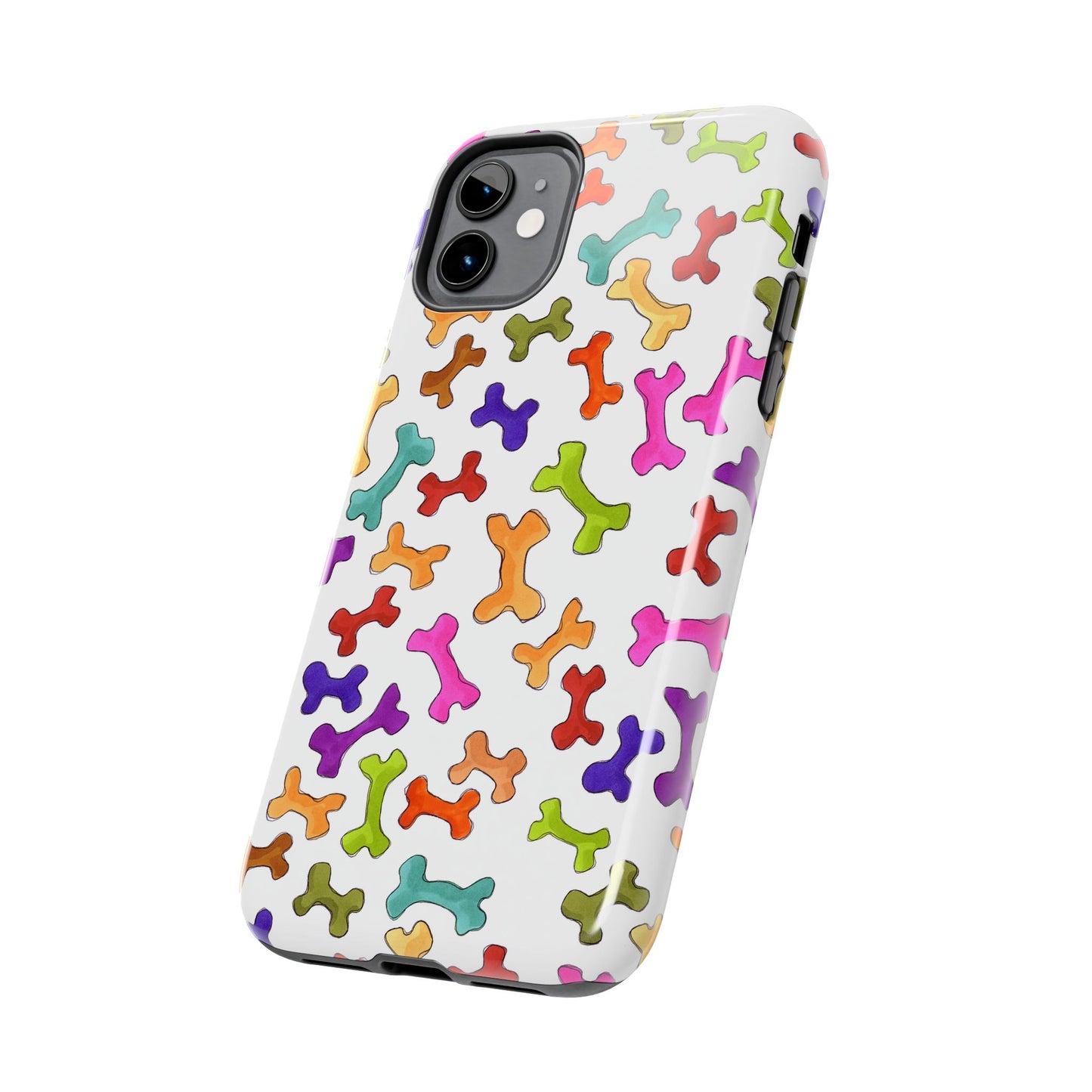 Happy Bones White Phone Case