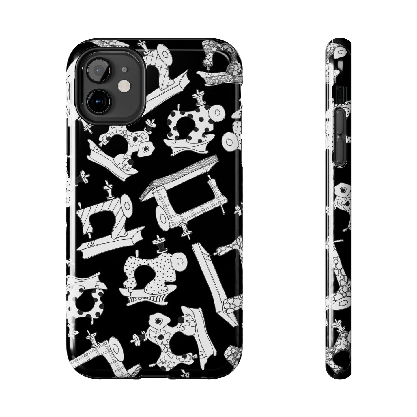 Sew Essential Black Phone Case