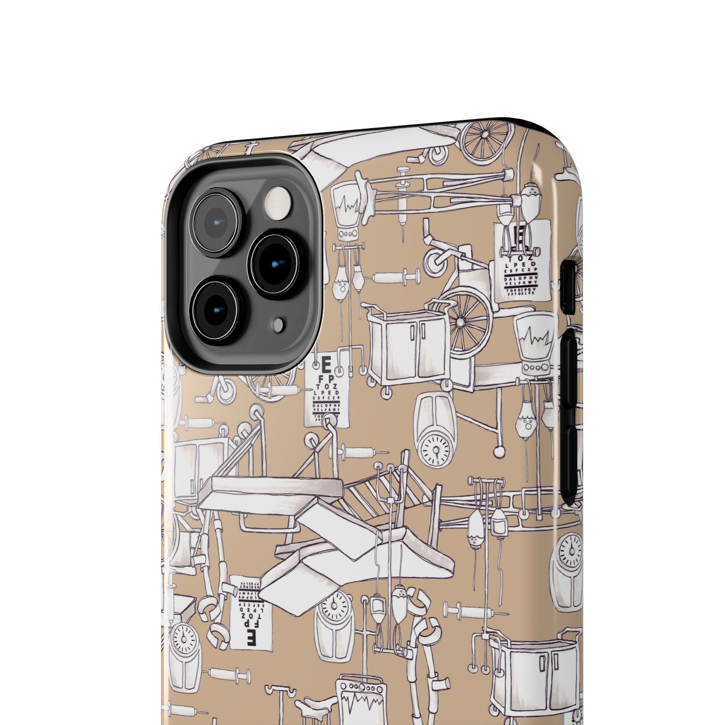 Essentials Khaki / White Phone Case