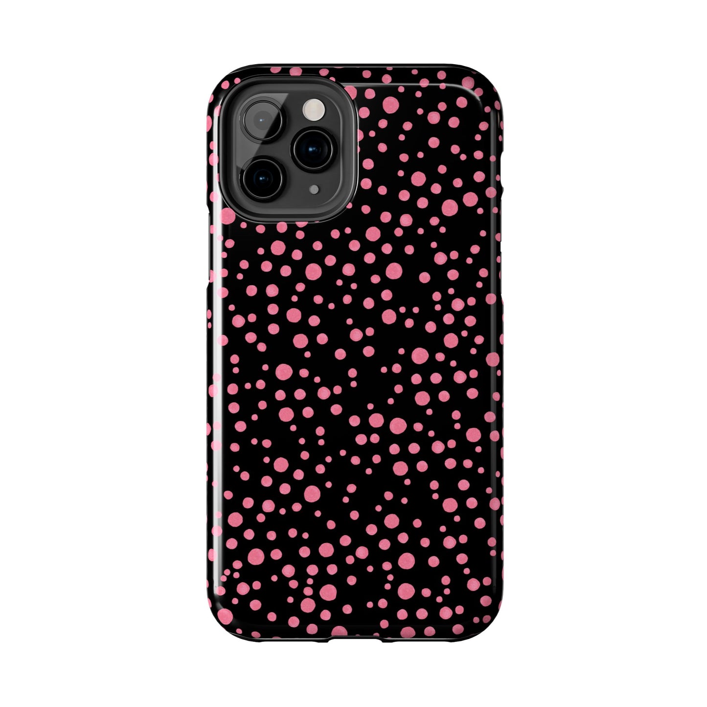 Balloon Dots Black / Pink Phone Case