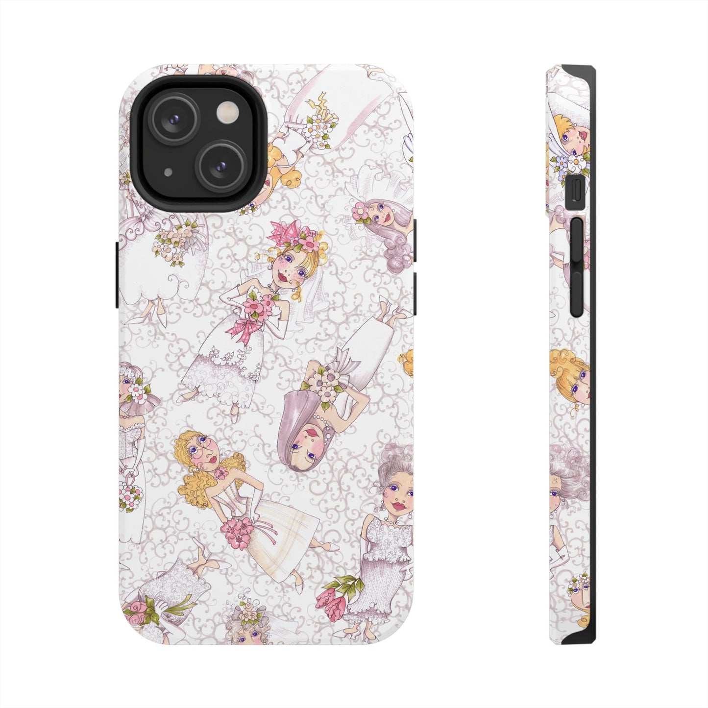 Bridal Scroll Phone Case