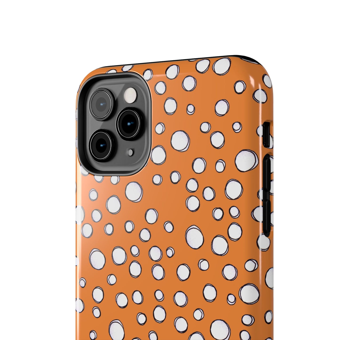 Pot Dots Orange Phone Case