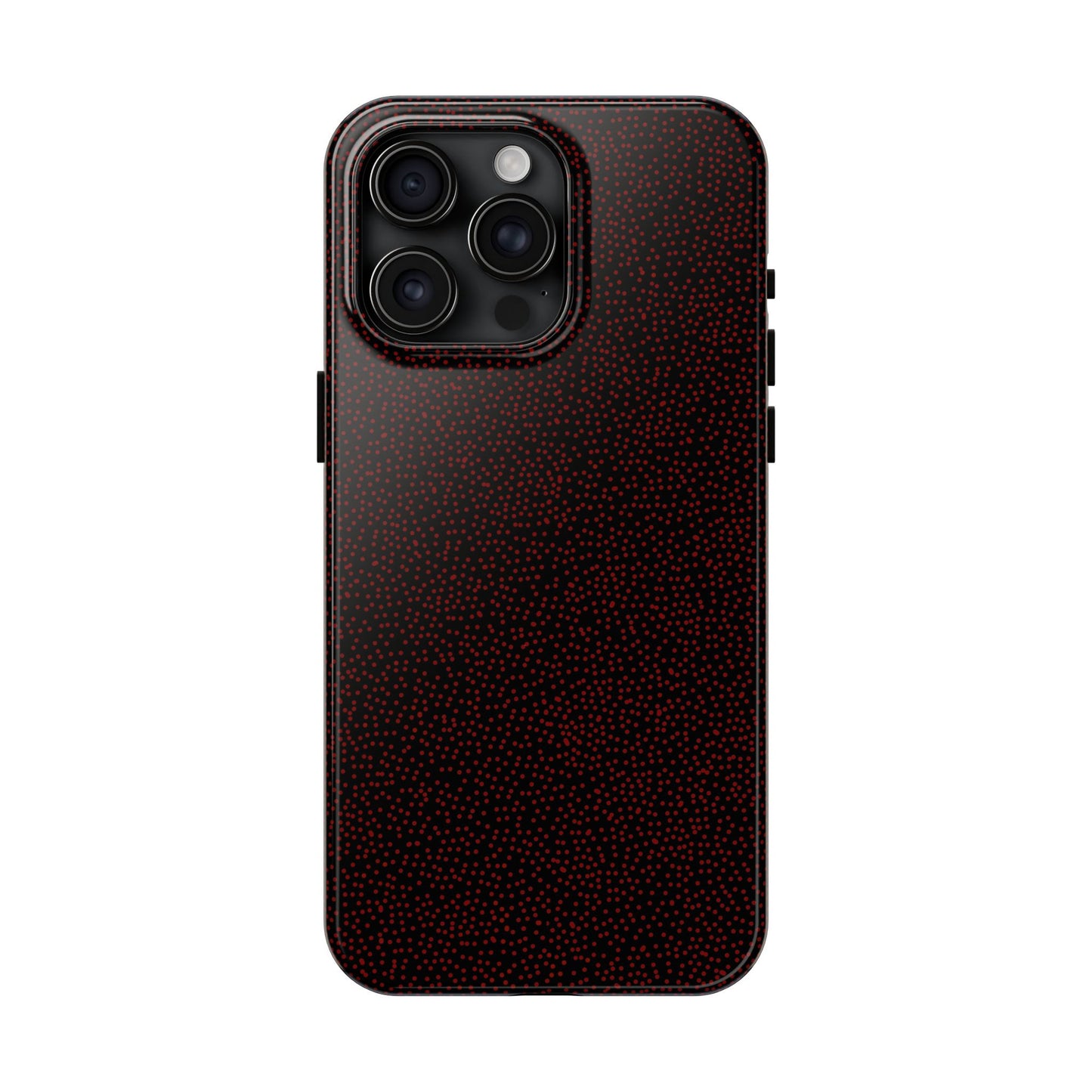 Mini Dot Black / Red Phone Case