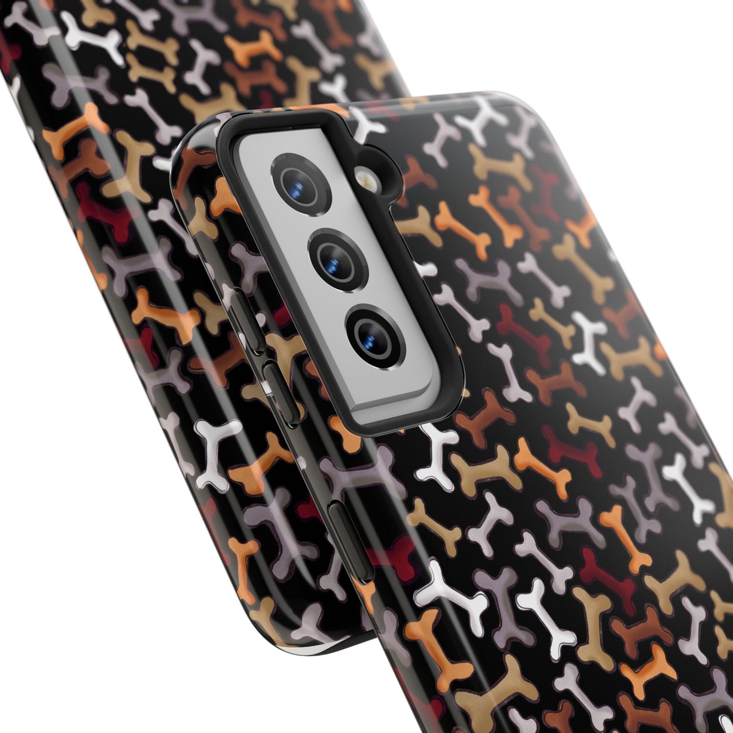 Dog Bones Black Phone Case
