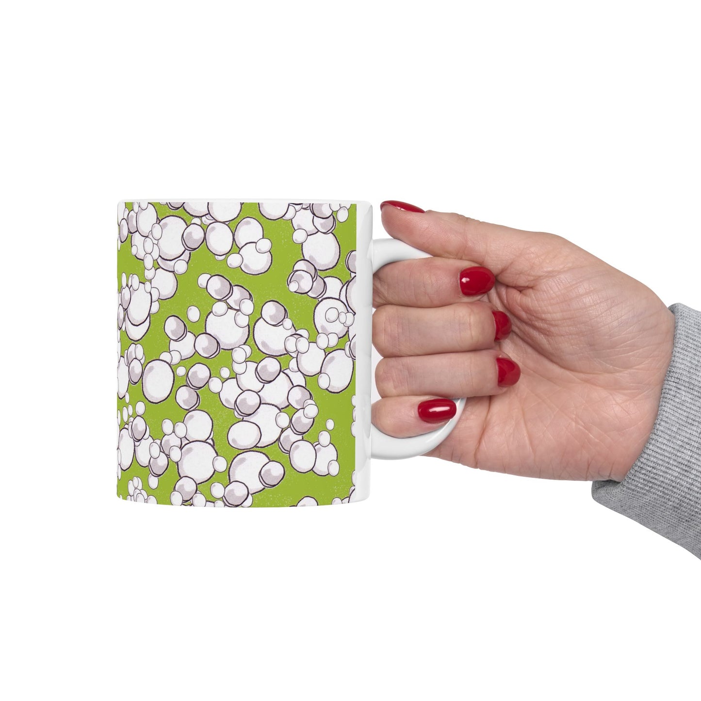 Bubble Dots Green Cup