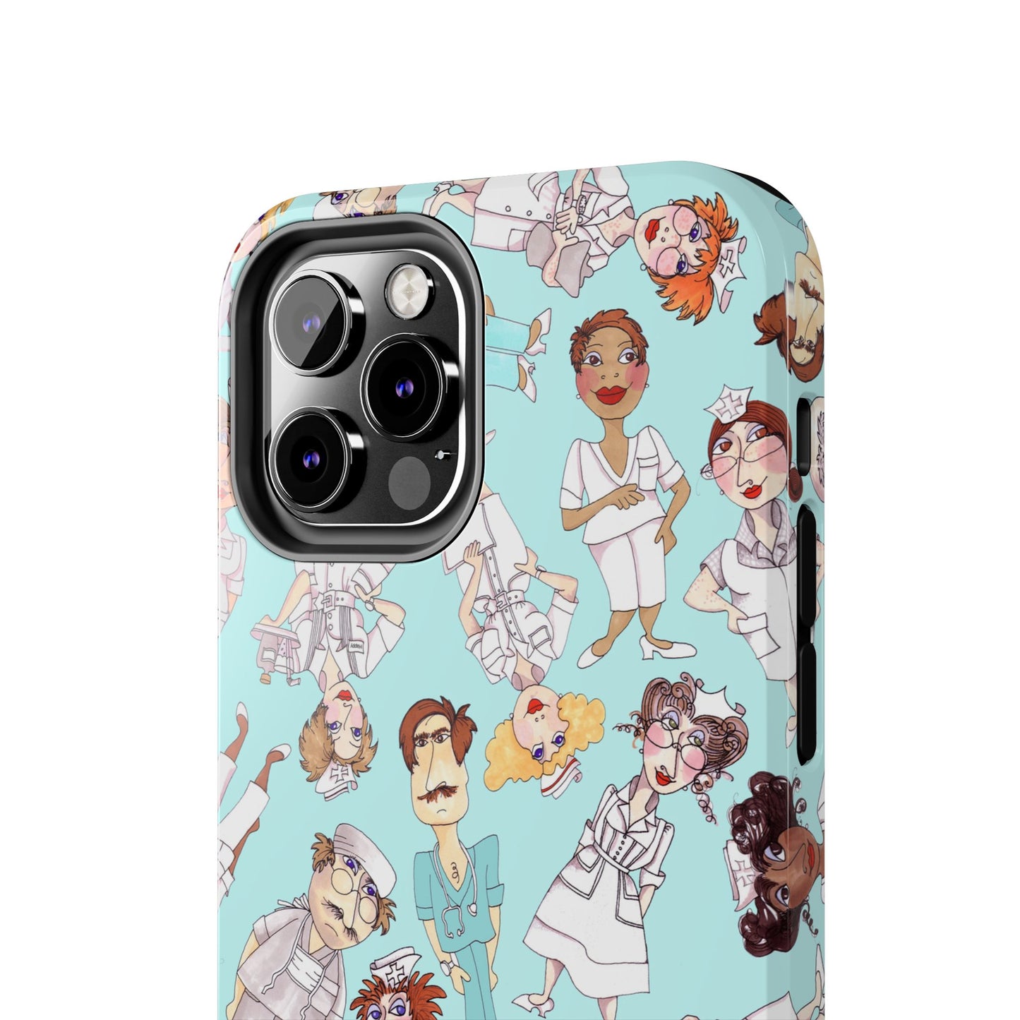 Happy Staff Aqua Phone Case