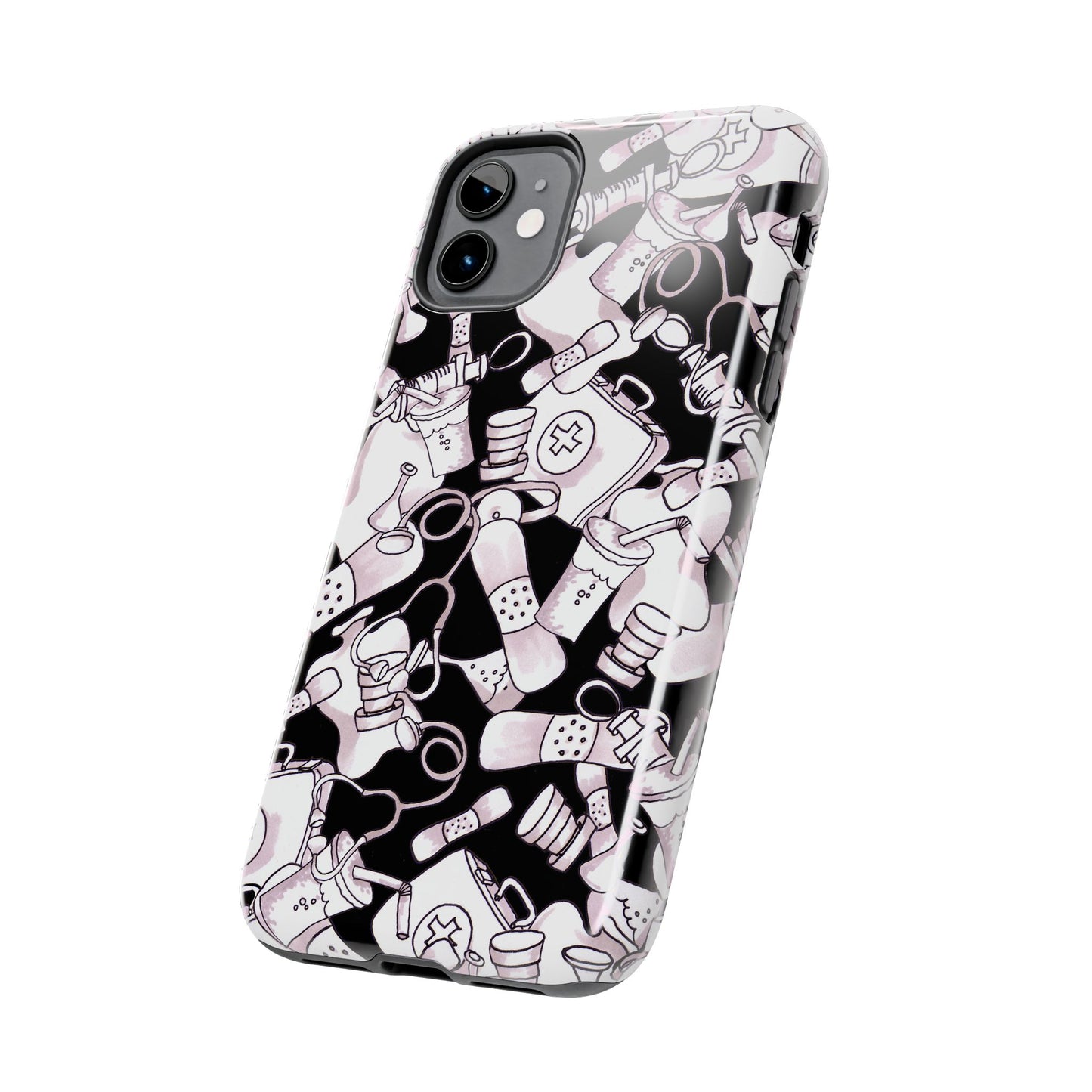 Med Stuff Black Phone Case
