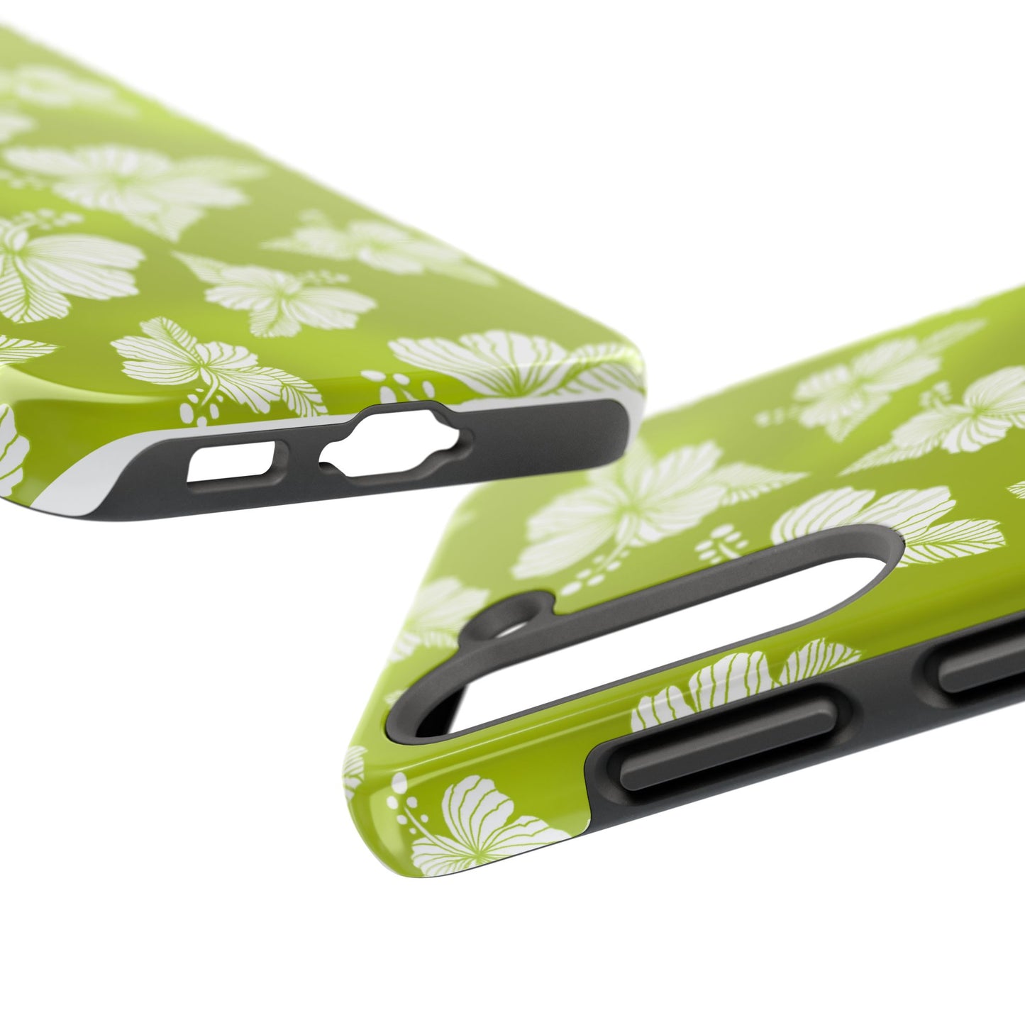 Hibiscus Green Phone Case