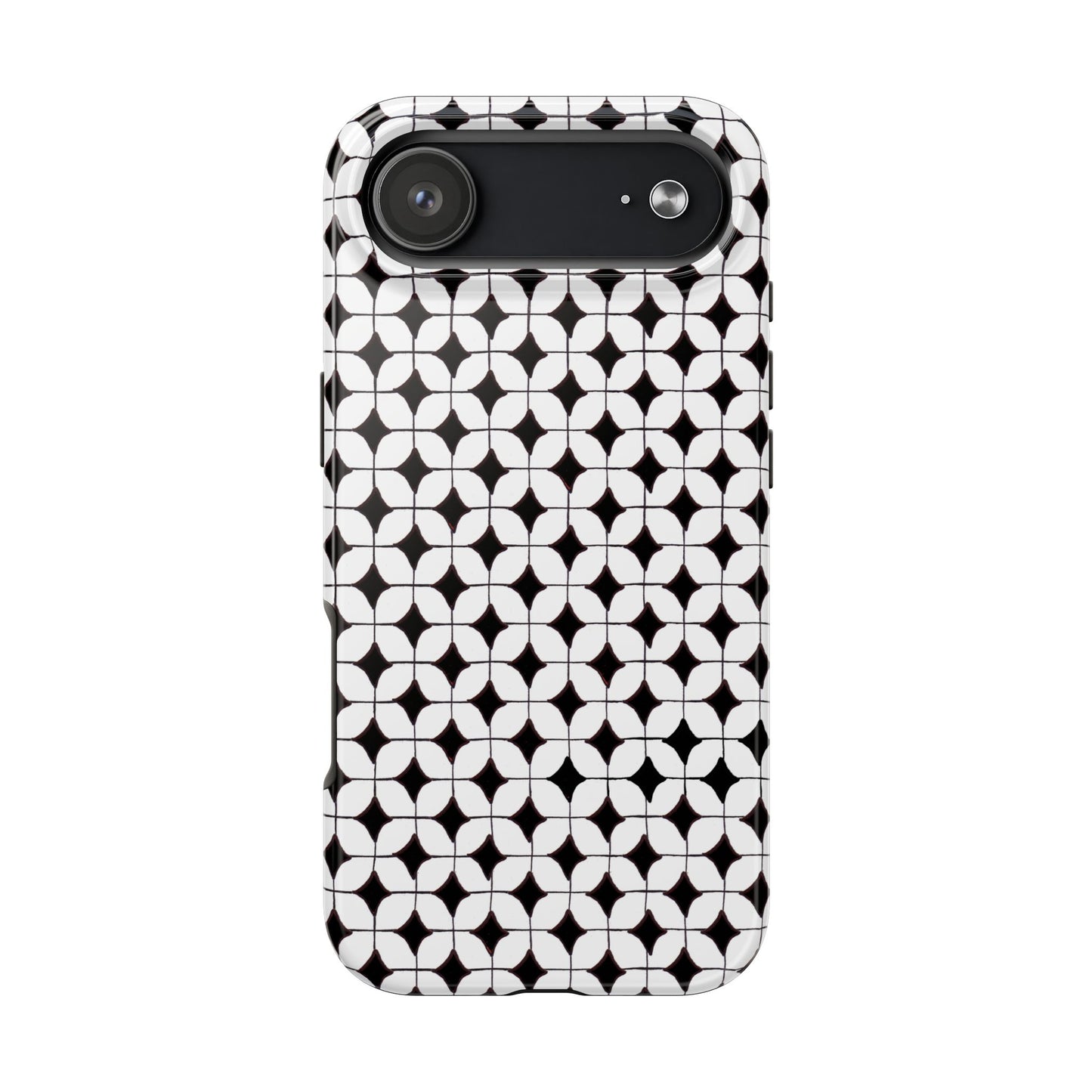 Tile-ish Black Phone Case