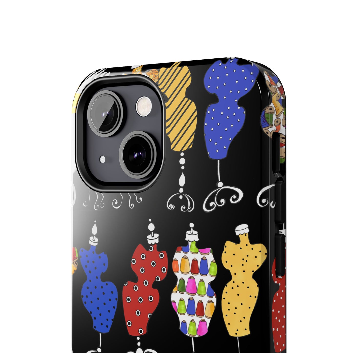 Go Figure Black / Multi Phone Case