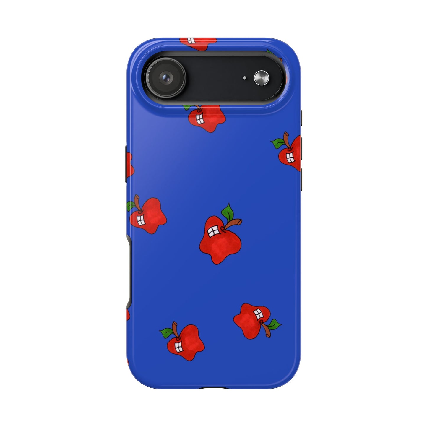 Flying Apples Blue Phone Case