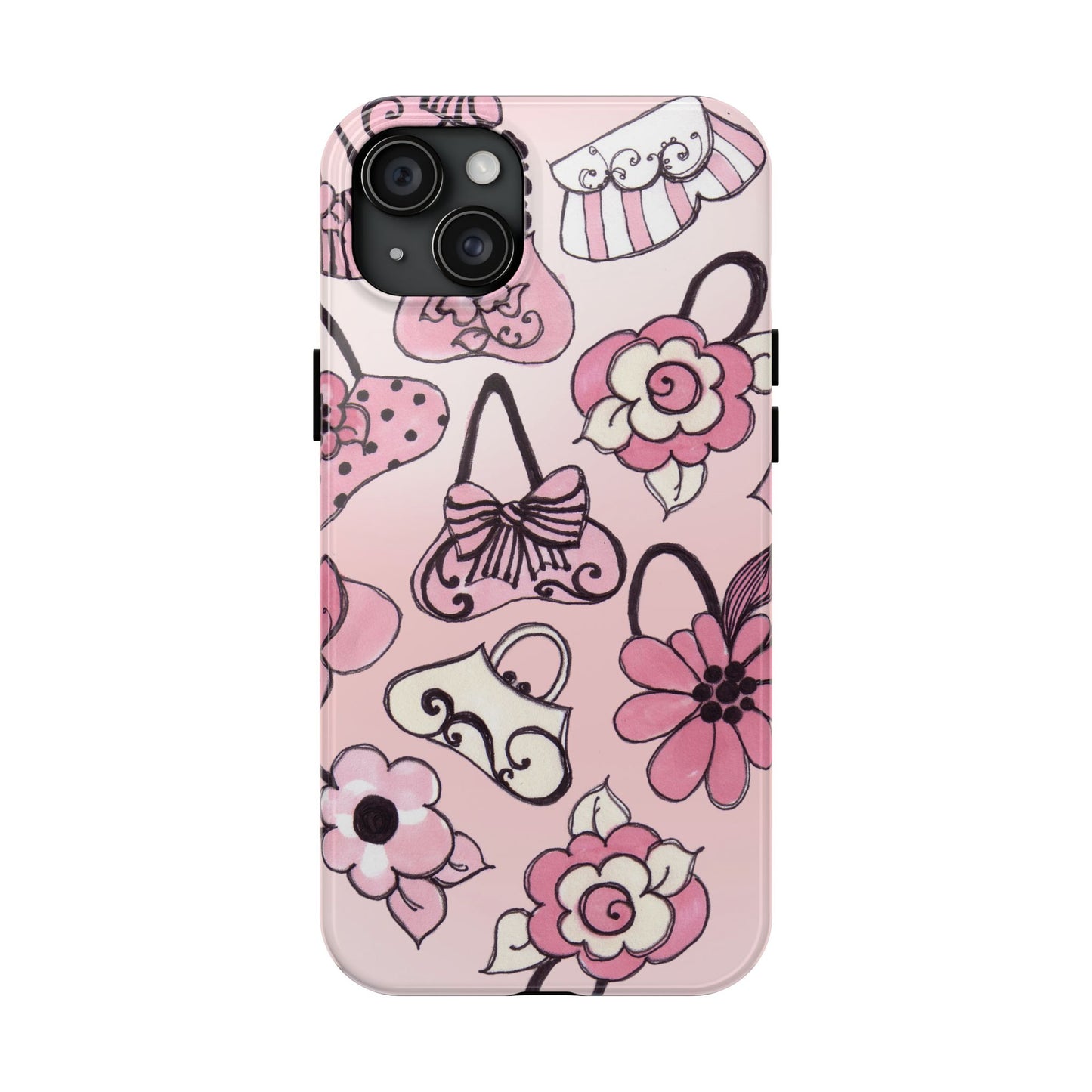 Cat Bags Pink Phone Case