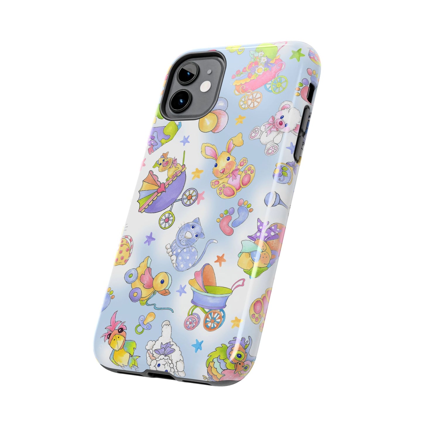 Busy Baby Blue Sky Phone Case