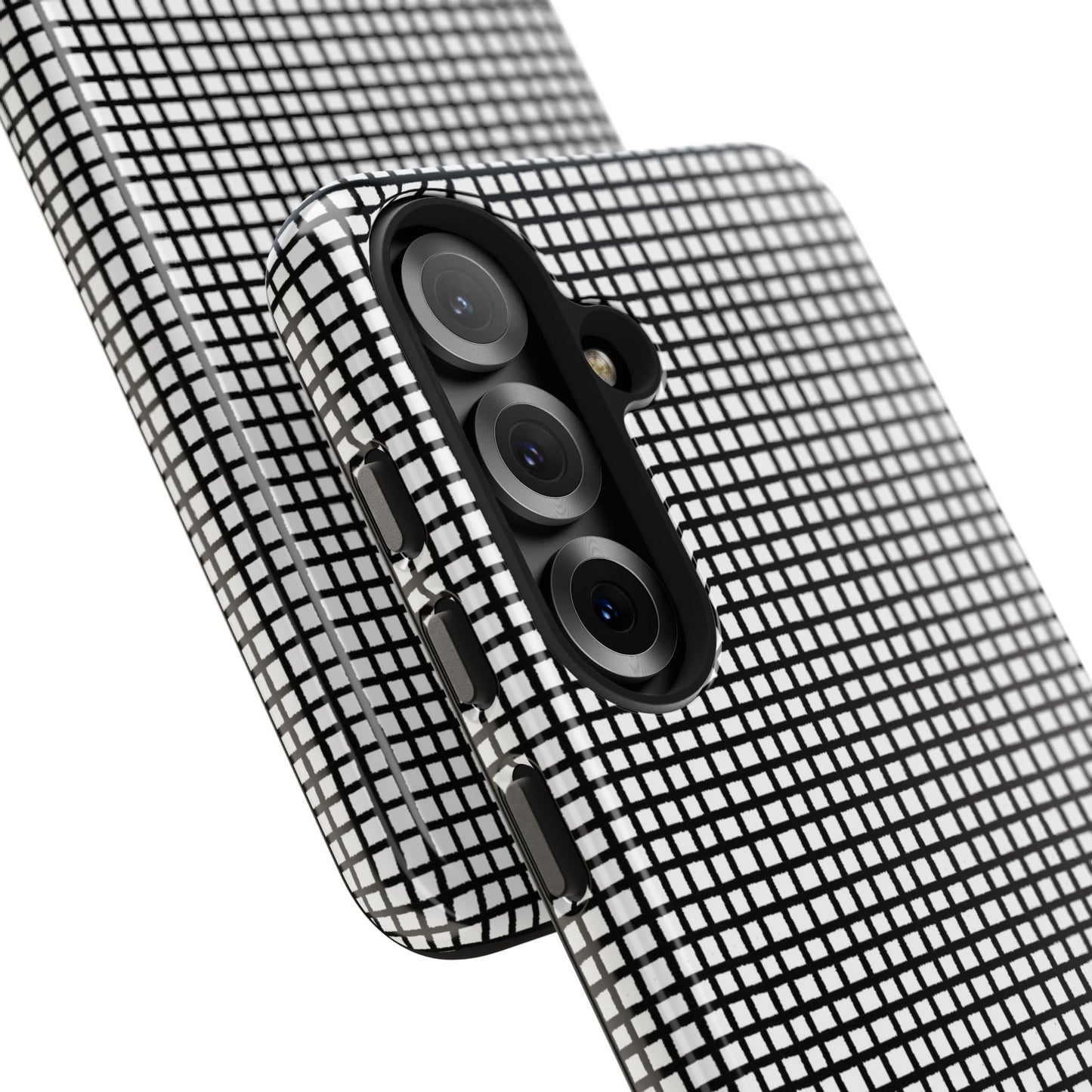 Chipper Check Black Phone Case