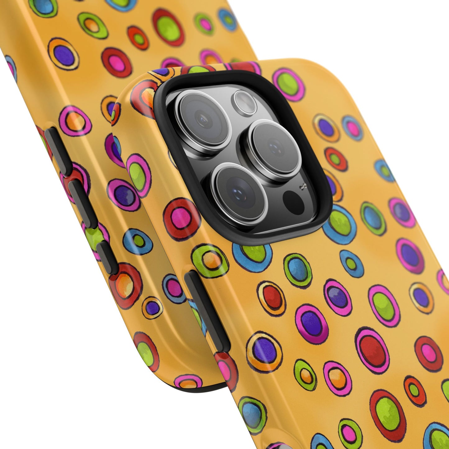 Dopey Dots Yellow Phone Case