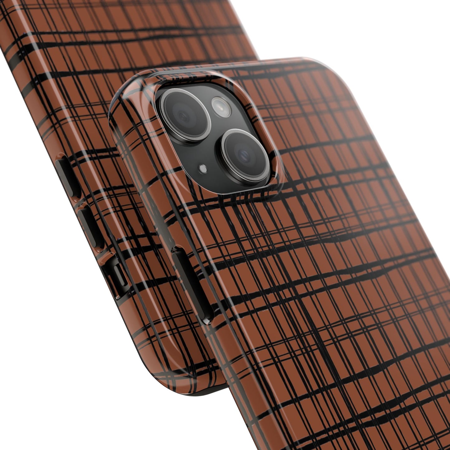 Doggie Fence Rust Phone Case
