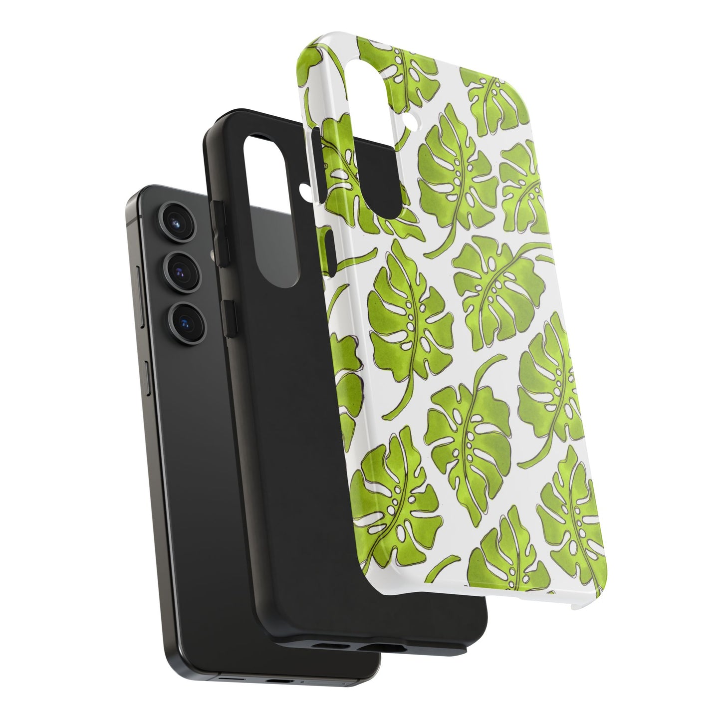 Big Leaf White Phone Case